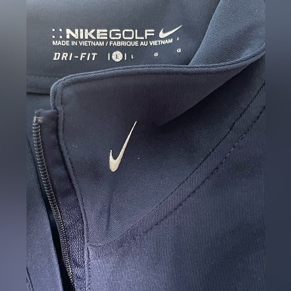 Nike Dri Fit Women’s Golf Pullover 1/2 Zip With Drawstring size L - Picture 7 of 7
